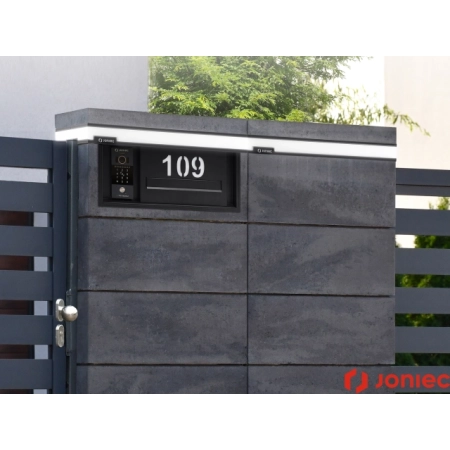 LED BLOCK 504X200x230 MULTI SMART STANDARD, KOLORY: antracyt, czarna, brązowa, INOX